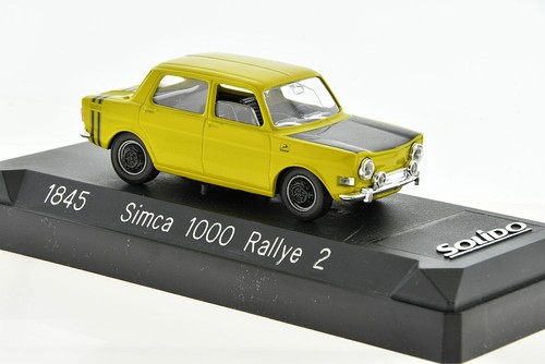 Simca 1000 rallye - 2, yellow