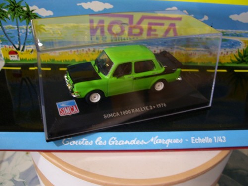 Collection simca 1000 - 1000, rallye