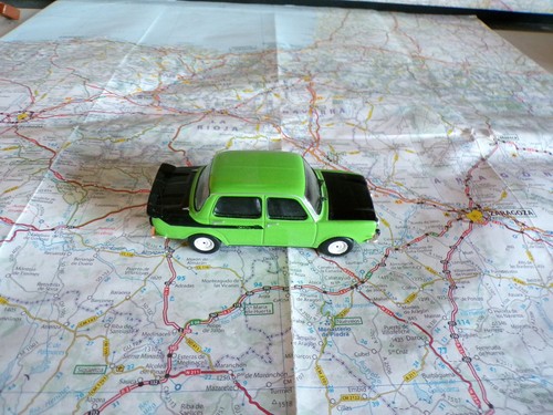 Simca 1000 rallye verte 1976 - simca,