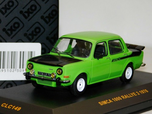 Simca 1000 rallye 1976 verte - simca,